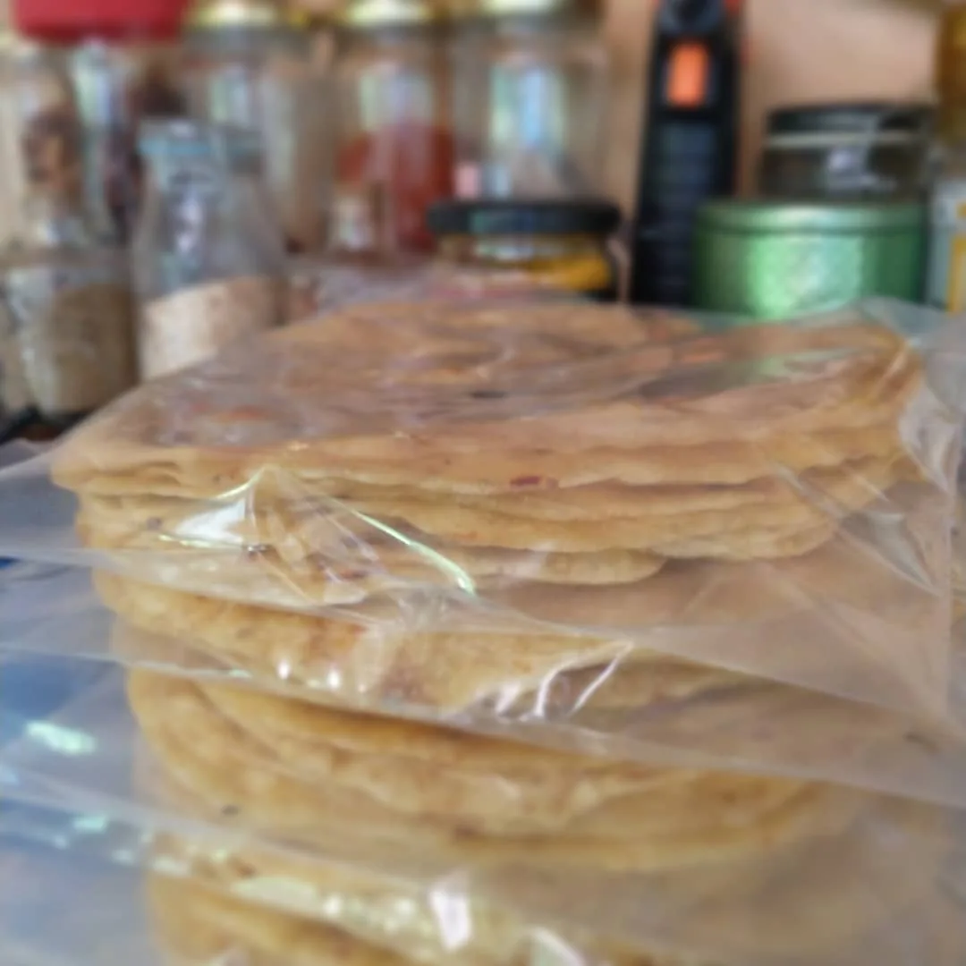 Tortillas de Chimichangas en empaque para conservar