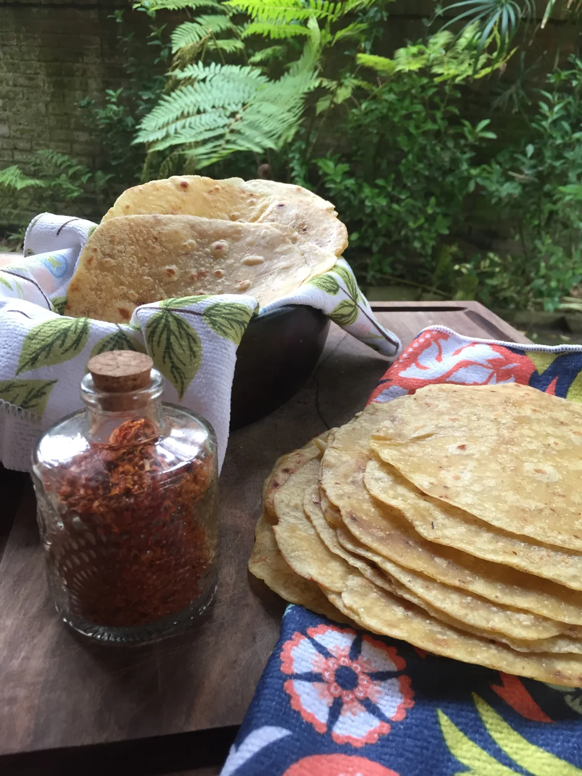 Tortillas artesanales de Chimichangas